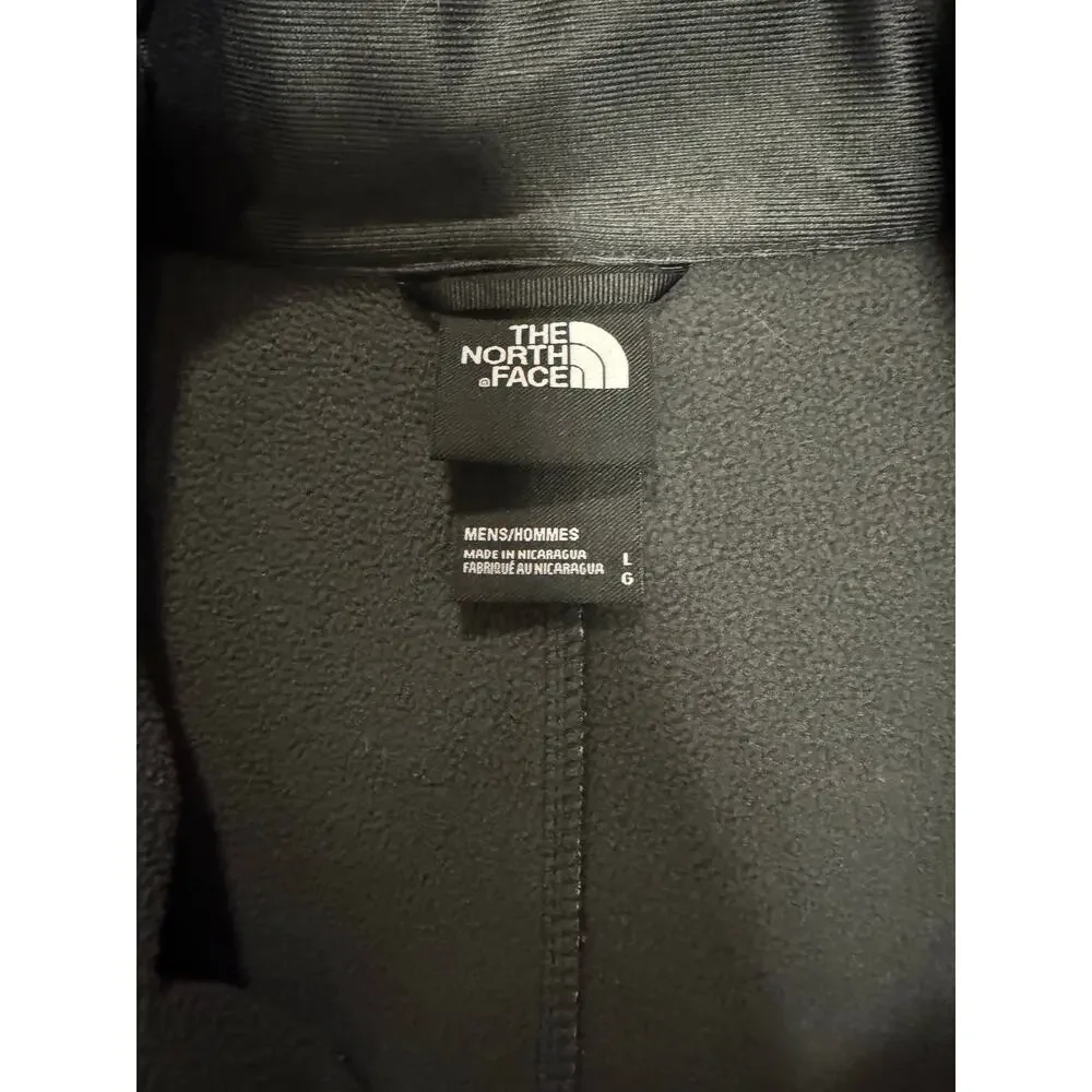 The North Face Men’s Large Gray Soft Shell Vest Full Zip Outdoor